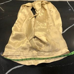 Martin grant  gold halter top Large.Dry cleaned, Ready for a great home